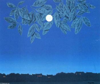 Rene Magritte : the blank page